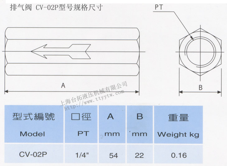 排氣閥型號(hào)規(guī)格尺寸